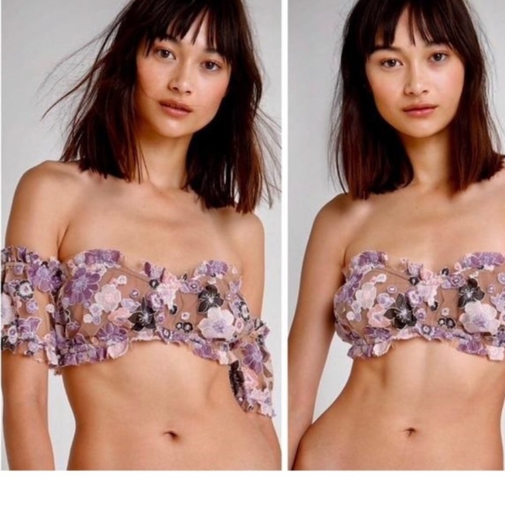 For love and lemons floral bikini/skivvies set